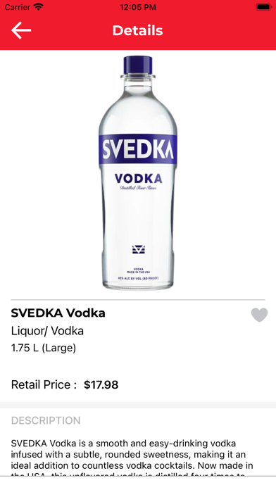 Yorkshire Wines & Spirits Screenshot