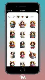 wooly dolls stickers iphone screenshot 2