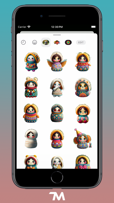 Screenshot #2 pour Wooly Dolls Stickers