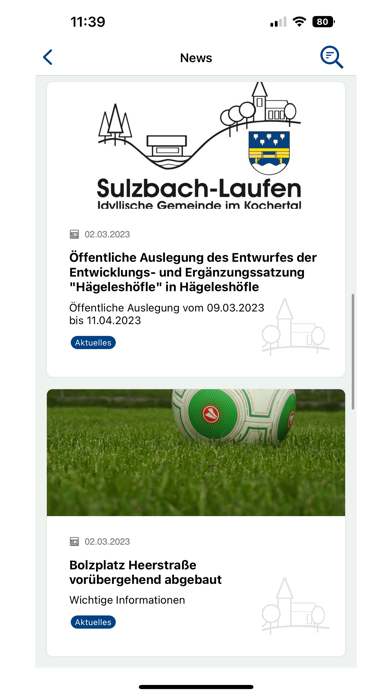Sulzbach-Laufen Screenshot