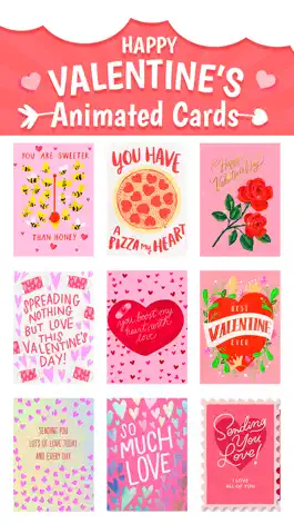Game screenshot Valentine’s Cards Animated mod apk