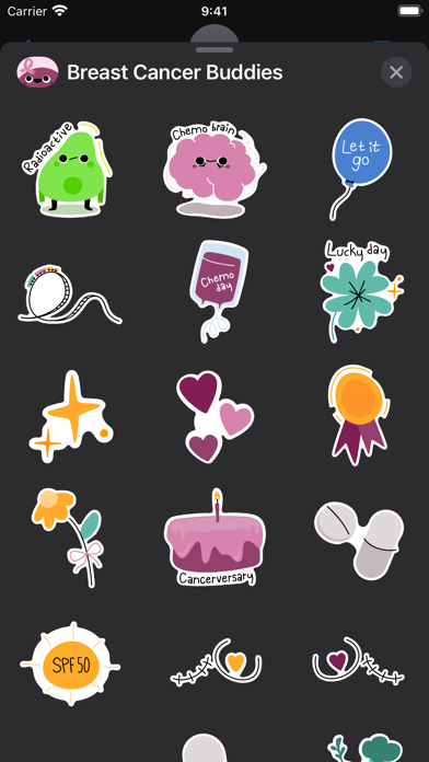Breast Cancer Buddies Screenshot