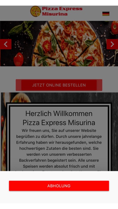 Pizza Express Misurina Screenshot