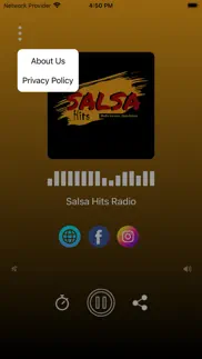 salsa hits radio iphone screenshot 2