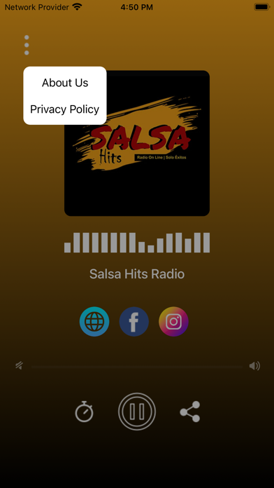 Salsa Hits Radio Screenshot