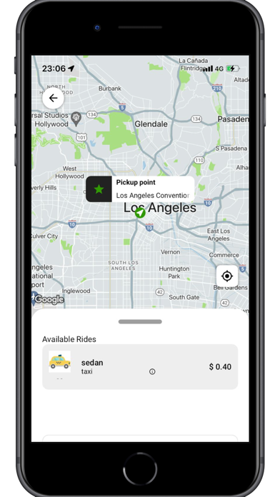 HiTaxi-User Screenshot