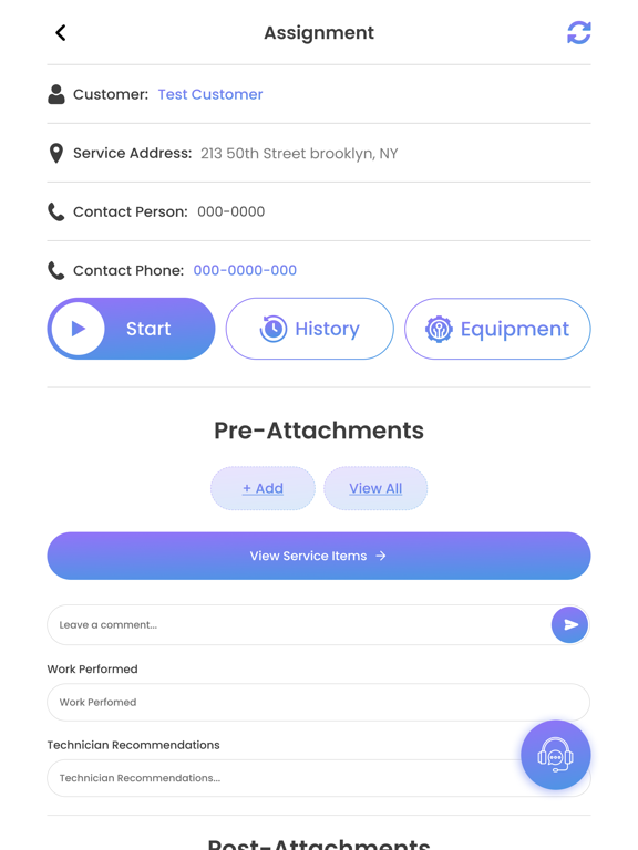 Service Suite iPad screenshot 5 - Utilities app