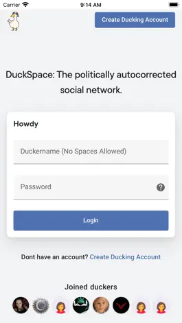 Game screenshot DuckSpace Social apk