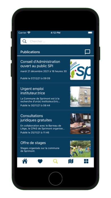 Sprimont en poche Screenshot