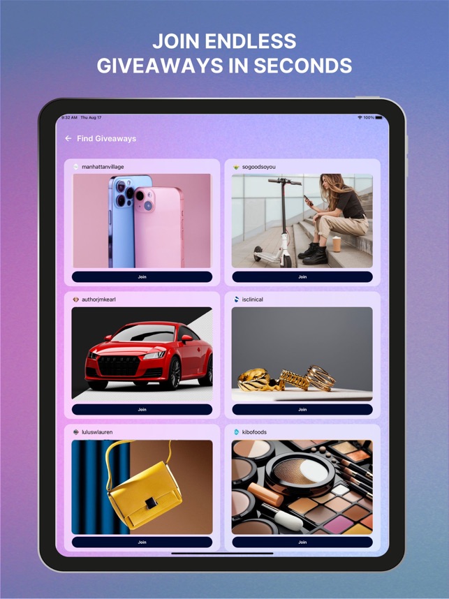 Giveaway Jet for Instagram on the App Store