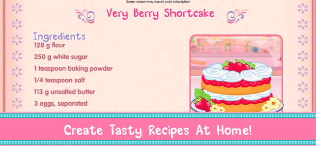 ‎Strawberry Shortcake Bake Shop Capture d'écran