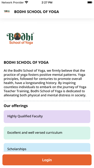 BODHI SCHOOL OF YOGA Screenshot