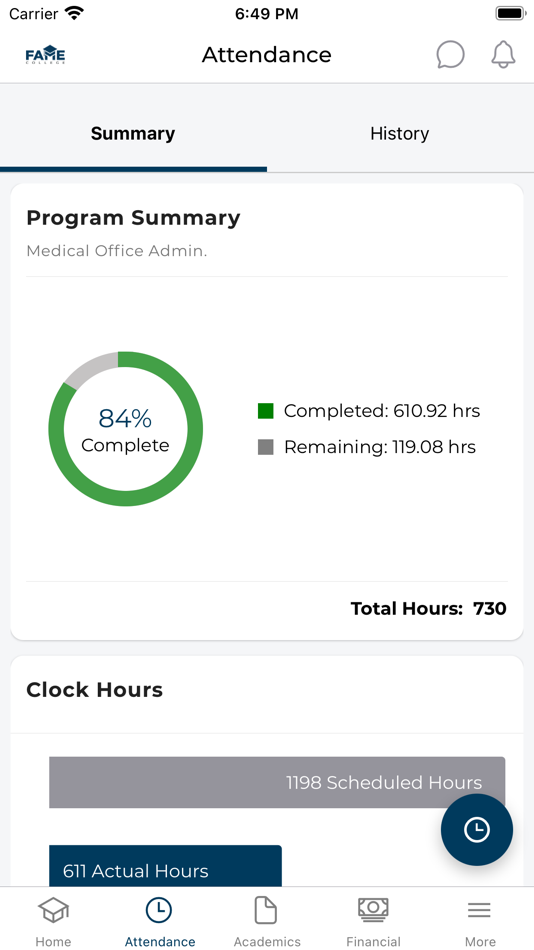 #2. Student Mobile App (iOS) Podle: Emphasys Software