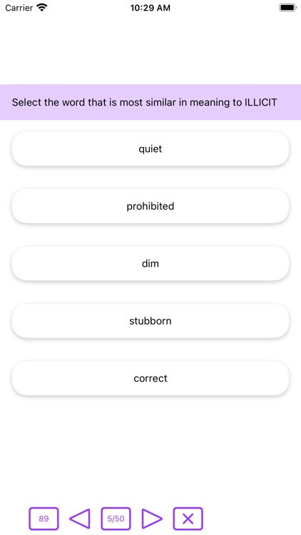 11+ Vocabulary Builder Lite screenshot-3