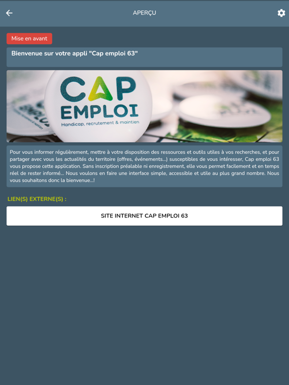 Screenshot #6 pour Cap emploi 63