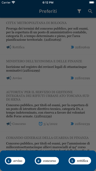 Concorsi Gazzetta Screenshot