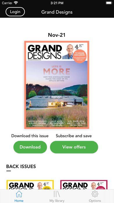 Grand Designs Magazine Screenshot