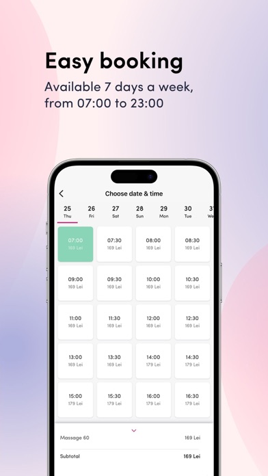 Ease: In-Home Massage & Beauty Screenshot