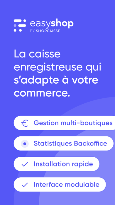 Screenshot #1 pour EasyShop by ShopCaisse