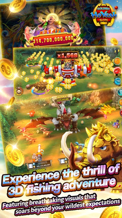 Slots GoldenHoYeah-Casino Slot screenshot-5