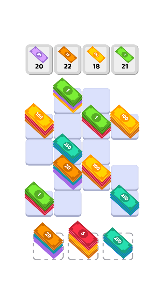 #5. Money Flip Sort (iOS) 由: DK Bilgi Teknolojileri