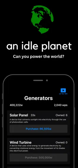 Game screenshot An Idle Planet mod apk