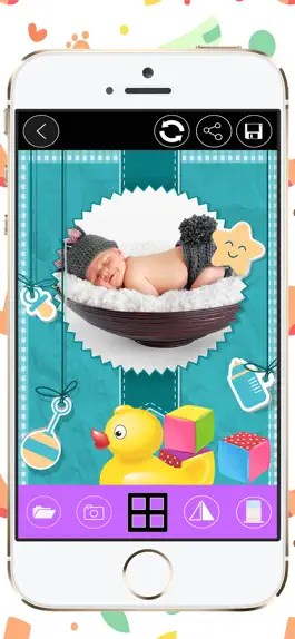 Game screenshot Cute Awesome Baby Photo Frames mod apk