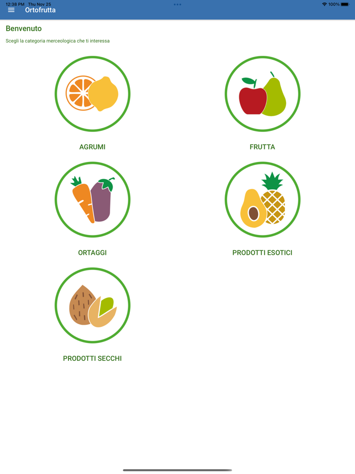 Prezzi Ortofrutta Ingrosso