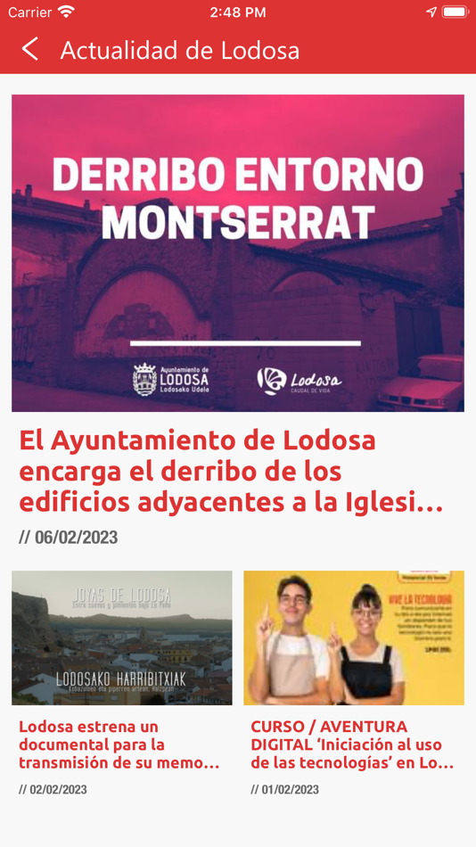 #5. Lodosa App (iOS) 由: Lucian Salajan