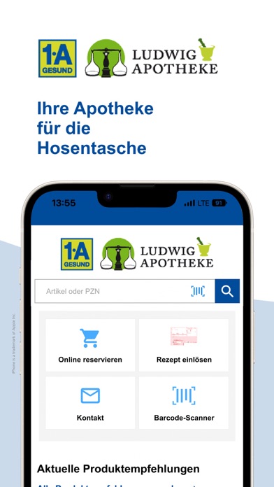 Ludwig-Apotheke Speyer Screenshot