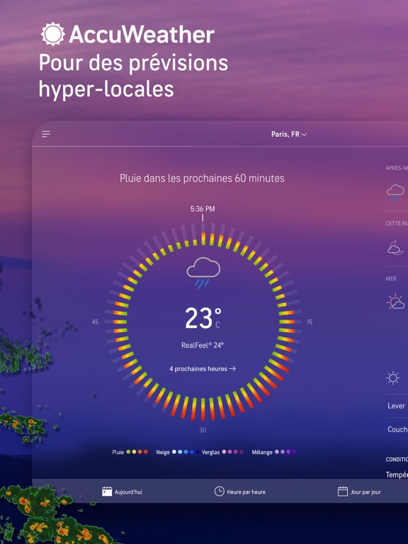 Screenshot #4 pour AccuWeather : Météo satellite