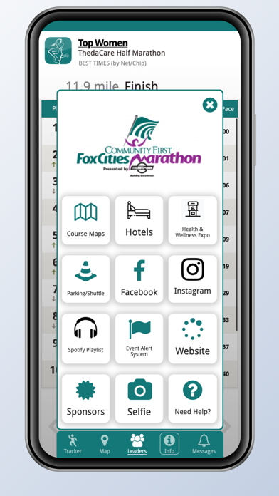 Fox Cities Marathon Screenshot