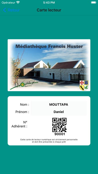 Biblix Mon Compte Screenshot