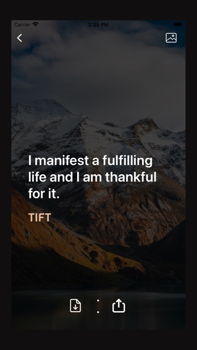 TIFT - Quotes & Affirmations Screenshot