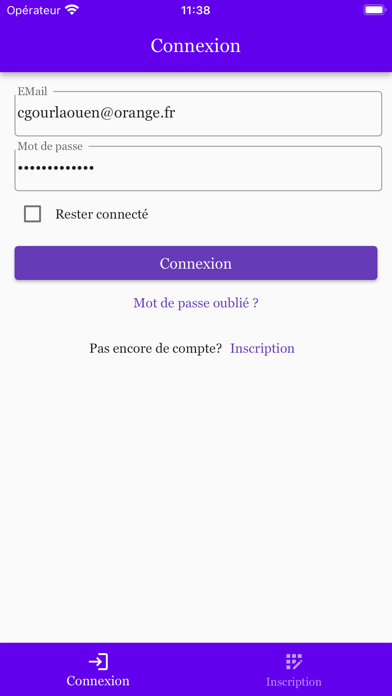 Agenda Notification Screenshot