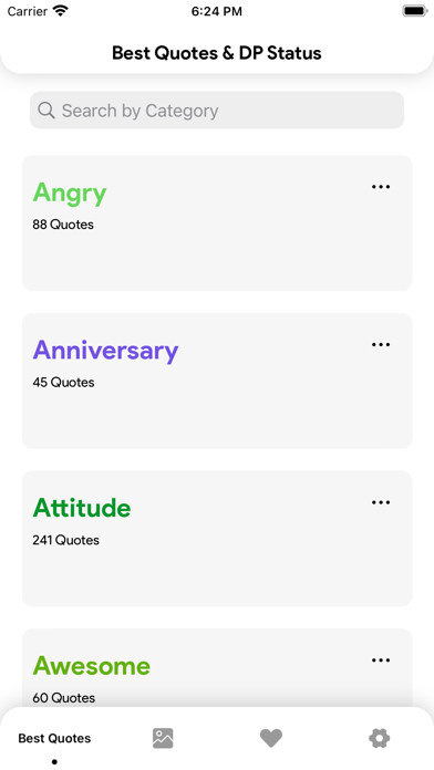 Best Quotes & DP Status Screenshot