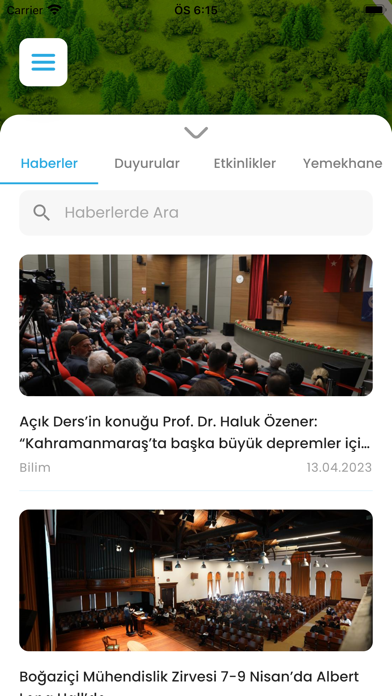 BUCampus Boğaziçi University Screenshot