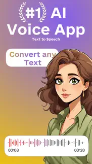 my voice ai - text to speech iphone screenshot 1