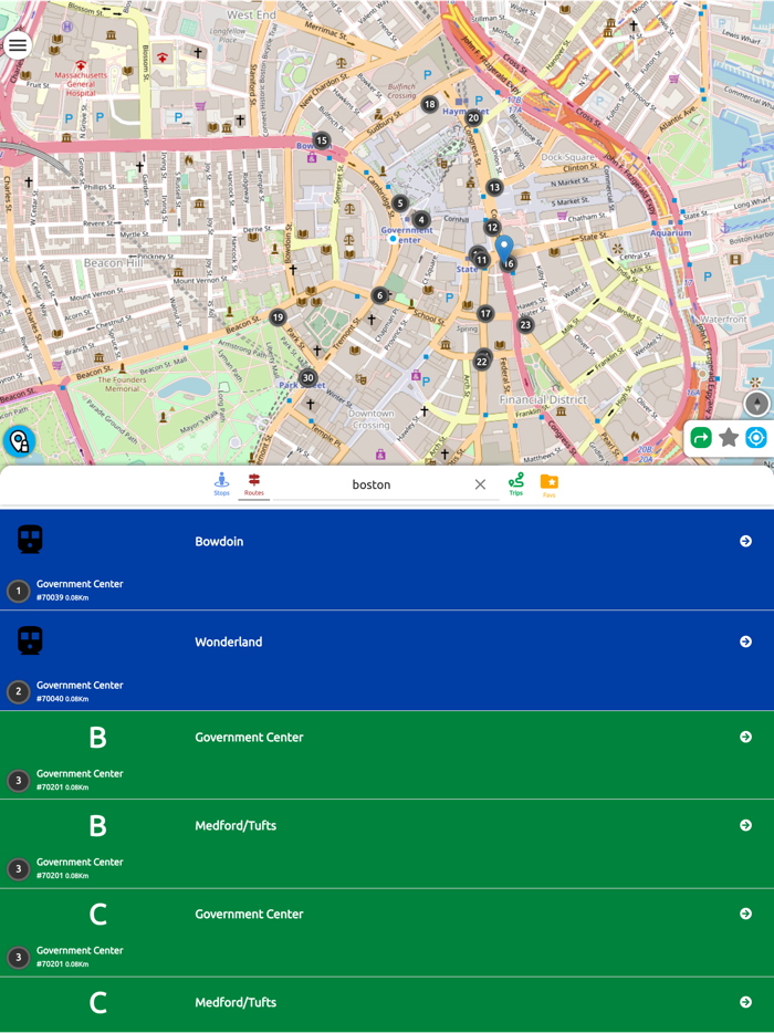 Boston Transit RT MBTA