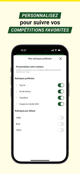Game screenshot Rugbyrama - Midi Olympique hack