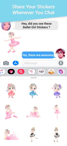 Game screenshot Ballet Girls Stickers hack