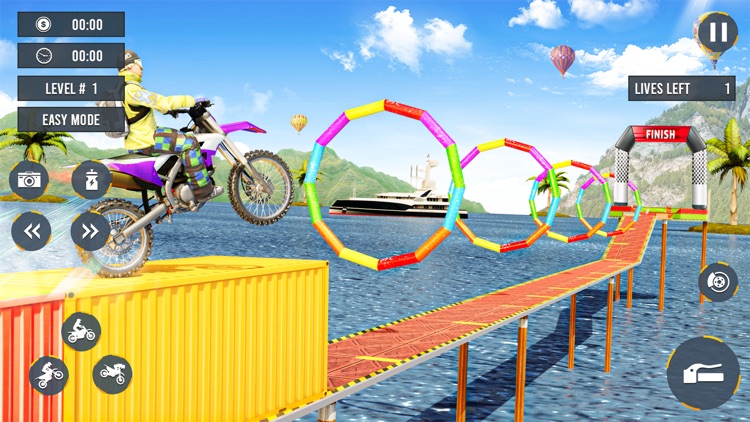 Bike Stunt Subway Racing Game screenshot-4