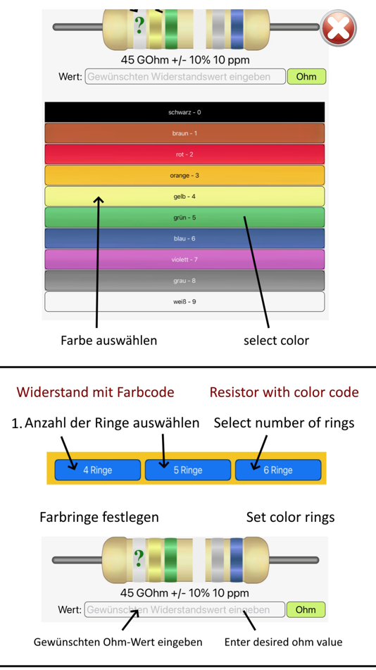 #7. Resistor-Converter (iOS) 由: Gerhard Lentschik