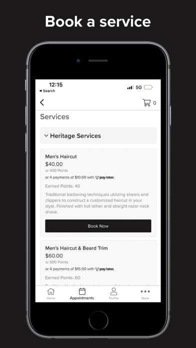 Heritage Barbershop Screenshot