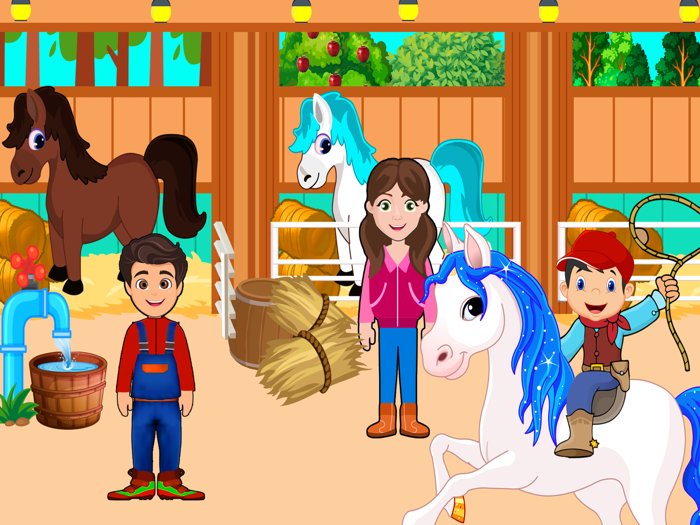My Pony Horse Stable Town Life
