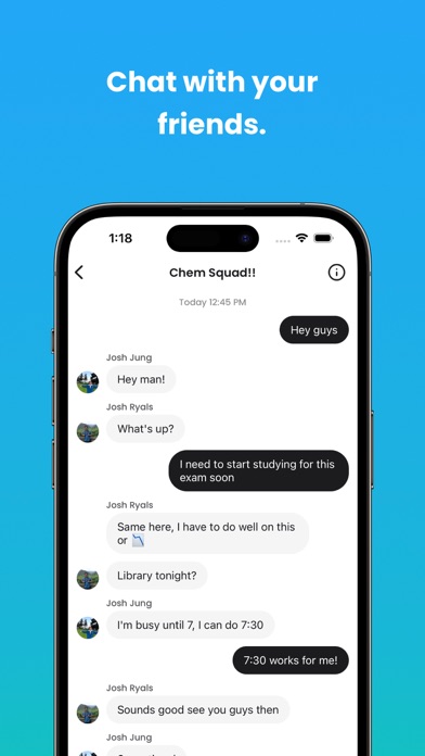 StudyDate - Meet Classmates Screenshot