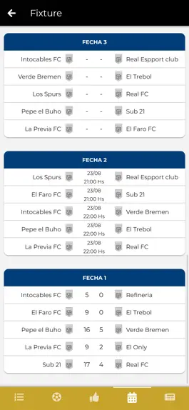 Game screenshot Liga Senior Futbol Argentino apk