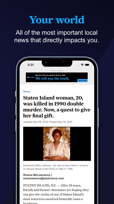 SILive.com Screenshot