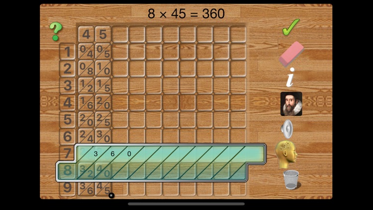 Napier's Bones Simulation