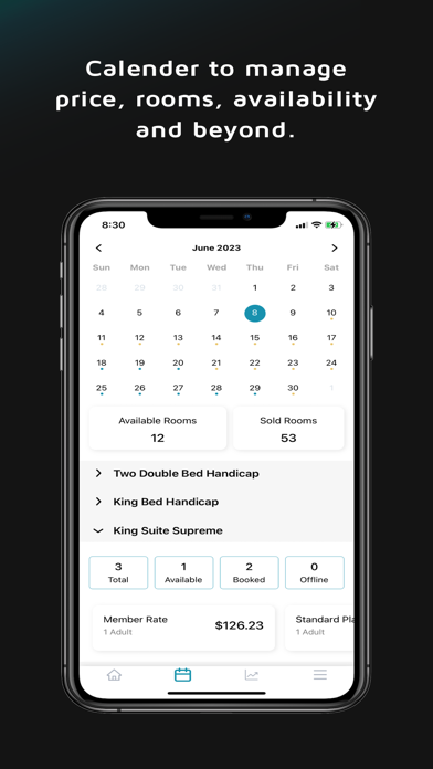 MHO Hotels PMS Screenshot